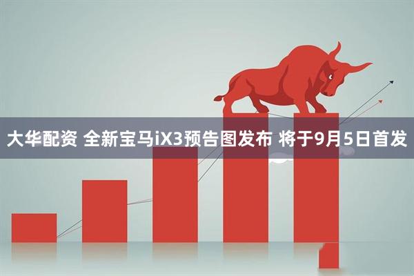 大华配资 全新宝马iX3预告图发布 将于9月5日首发