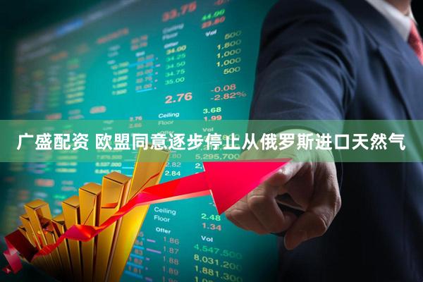 广盛配资 欧盟同意逐步停止从俄罗斯进口天然气